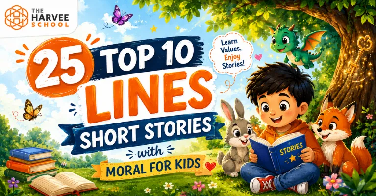 25 Top 10 Lines Short Stories With Moral for Kids